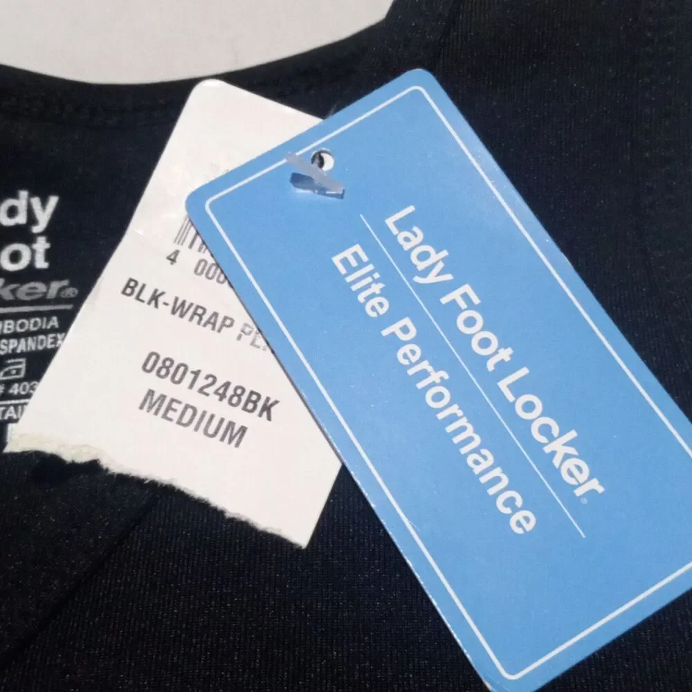 Lady Foot Locker Wrap Perf Tank Top-Medium-Racerback-Quick Dry-Performance-NEW - Picture 5 of 6